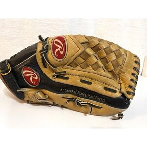 Rawlings RBG4 Tanned Leather Baseball Glove Right Hand Throw 13" RHT 13 inch